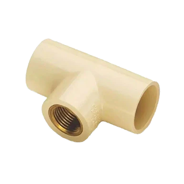 Ashirvad Flowguard Plus Brass Threaded Tee